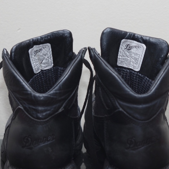 DANNER Genuine Leather Black Hiking Chucka Boots - Picture 6 of 14